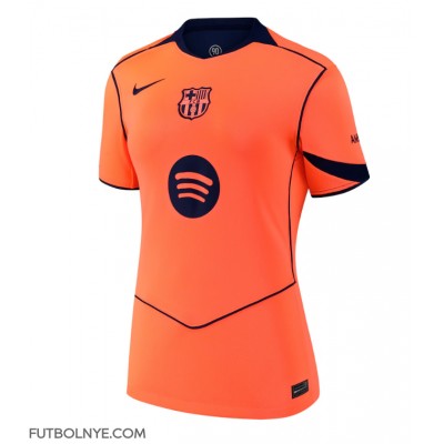 Camiseta Barcelona Pau Cubarsi #5 Tercera Equipación para mujer 2025-26 manga corta Camiseta Barcelona Pau Cubarsi #5 Tercera Equipación para mujer 2025-26 manga corta